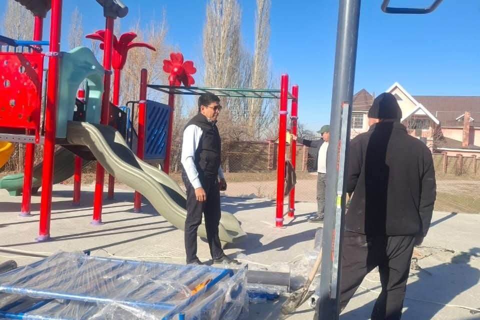 Заманбап балдар жана воркаут аянтчалар