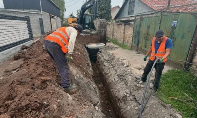 Таш-Дөбө айылын таза суу менен камсыз кылуу иштери уланууда. Долбор Республикалык бюджеттен каржыланууда